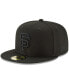 Фото #1 товара Men's Black San Francisco Giants Primary Logo Basic 59FIFTY Fitted Hat