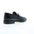 Фото #8 товара Bruno Magli Nathan BM3NTNA13 Mens Black Loafers & Slip Ons Penny Shoes