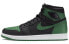 Фото #1 товара Кроссовки Nike Air Jordan 1 Retro High Pine Green Black (Зеленый, Черный)