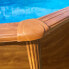 Фото #2 товара GRE POOLS Sicilia Steel Wood Aspect 300x120 cm Pool