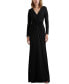 Фото #1 товара Women's Twisted Long-Sleeve Gown