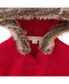 ფოტო #2 პროდუქტის Girls' Sweater Cape with Hood, Infant