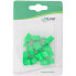 Фото #7 товара InLine Dust Cover for RJ45 female - green - 10 pcs.