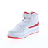 Фото #8 товара Fila A-High 1CM00540-128 Mens White Synthetic Lifestyle Sneakers Shoes