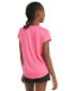 ფოტო #2 პროდუქტის Big Girls Short-Sleeve Essential Logo Graphic T-Shirt