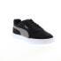 Puma Caven Buck 38349103 Mens Black Nubuck Lace Up Lifestyle Sneakers Shoes