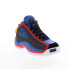 Фото #4 товара Fila Grant Hill 2 GB 1BM01846-434 Mens Blue Leather Athletic Basketball Shoes