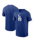 Men's Royal Los Angeles Dodgers Fuse Logo T-Shirt