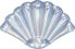 Bestway Materac do pływania Muszla opalizujący 185x114 cm (43414)