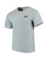 Фото #3 товара Men's Gray Navy Midshipmen Team Comfort Colors Campus Scenery T-shirt
