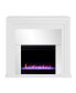 Фото #1 товара Morrigan Mirrored Color Changing Electric Fireplace