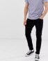 Фото #1 товара Jack & Jones Intelligence Glenn slim tapered fit jeans in black