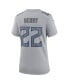 Фото #3 товара Women's Derrick Henry Gray Tennessee Titans Atmosphere Fashion Game Jersey