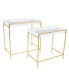 Фото #1 товара Contemporary Console Table, Set of 2