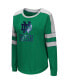 ფოტო #3 პროდუქტის Women's Green Notre Dame Fighting Irish Trey Dolman Long Sleeve T-shirt
