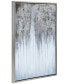 Фото #2 товара Iceberg Textured Metallic Hand Painted Wall Art by Martin Edwards, 40" x 30" x 1.5"