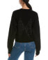 Фото #2 товара Brodie Cashmere Miriam Sequin Cardigan Women's