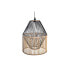 Фото #1 товара Потолочный светильник DKD Home Decor Коричневый Чёрный Деревянный Бамбук 50 W 43 x 43 x 53 cm