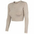 Women’s Sweatshirt without Hood 4F Beige