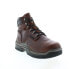 Фото #3 товара Wolverine Raider Durashocks Waterproof Met-Guard Mens Brown Work Boots