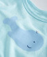 Фото #3 товара Baby Boys Swimming Whale Graphic T-Shirt, Created for Macy's