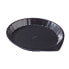 Cake Mould Pyrex Magic Black Metal Flat Circular Ø 27 cm 6 Units