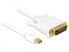 Delock 83986 - 0.5 m - Mini DisplayPort - DVI-D - Male - Male - Gold