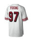 Фото #2 товара Men's Bryant Young White San Francisco 49ers 1994 Legacy Replica Jersey