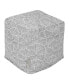 Фото #22 товара Charlie Ottoman Pouf Cube 17" x 17"