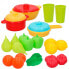 Фото #4 товара Товар для детей AquaSport Набор игрушечных продуктов Посуда и кухонные принадлежности 24 Предметы (9 штук)