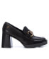 ფოტო #1 პროდუქტის Carmela Collection, Women's Leather Heeled Loafers By XTI