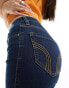 Фото #10 товара Hollister high rise vintage flare jean in dark blue