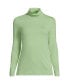 ფოტო #2 პროდუქტის Women's Tall Lightweight Jersey Skimming Long Sleeve Turtleneck