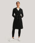 Фото #1 товара Women's Classic Double-Breasted Silk Trench Coat