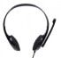 Gembird MHS-002 - Headset - Head-band - Calls & Music - Black - Red - Binaural - Wired