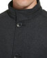 Men's Wool Button Car Coat