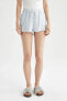 Фото #2 товара Пижама defacto Fall in Love Striped Shorts