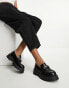 Фото #2 товара ASOS DESIGN Masterpiece chunky loafer in black