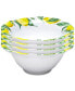 Фото #1 товара Limonata 4-Pc. Melamine 6.5" Cereal Bowl Set