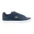 Фото #2 товара Lacoste Lerond Pro Bl 23 1 Cma Mens Blue Leather Lifestyle Sneakers Shoes