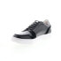 Фото #4 товара Robert Graham Offshore RG5615L Mens Black Leather Lifestyle Sneakers Shoes 11