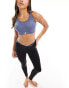 adidas Training tailored impact high support sports bra in navy