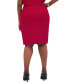 ფოტო #2 პროდუქტის Women's Pull-On Pencil Skirt