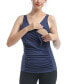 Maternity V-Neck Nursing Active Tank Top