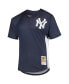 Men's Derek Jeter Navy New York Yankees Cooperstown Collection Mesh Batting Practice Jersey Синий, S - фото #3