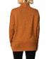 Фото #2 товара Women's Paris Turtleneck Tunic Sweater