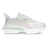 Фото #1 товара Puma Kosmo Rider Pop Lace Up Womens White Sneakers Casual Shoes 38489306