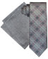 Фото #1 товара Men's Ornate Grid Tie & Pocket Square Set