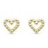 Minimalist earrings in yellow gold EA978YAU