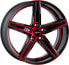 Фото #1 товара Колесный диск литой Oxigin 18 Concave red polish matt 11.5x21 ET60 - LK5/114.3 ML72.6